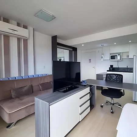 Predio Em Frente Ao Shopping Estacao Apartment Curitiba Exterior photo