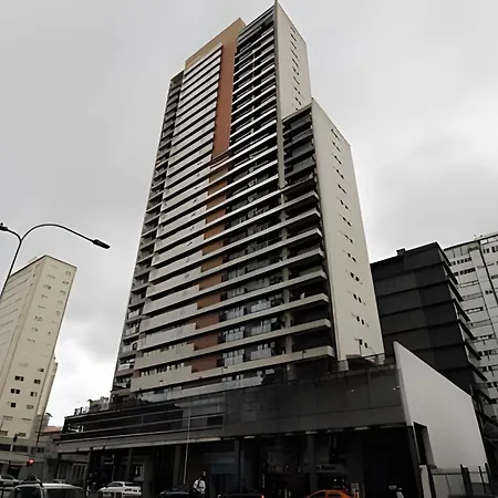 Predio Em Frente Ao Shopping Estacao Apartment Curitiba Exterior photo