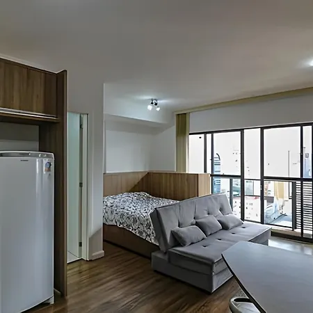 Predio Em Frente Ao Shopping Estacao Apartment Curitiba Exterior photo