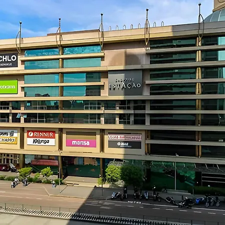 Predio Em Frente Ao Shopping Estacao Apartment Curitiba Exterior photo